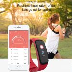 TLW B1 Plus Fitness-Tracker, 0,96 Zoll Farbbildschirm, Bluetooth 4.0-Armband, Smart-Armband, IP67 wasserdicht, unterstützt Sportmodus/Herzfrequenzüberwachung/Schlafüberwachung/Informationserinnerung, B1 Black, B1 Blue, B1 Red – Bild 6