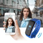 TLW B1 Plus Fitness-Tracker, 0,96 Zoll Farbbildschirm, Bluetooth 4.0-Armband, Smart-Armband, IP67 wasserdicht, unterstützt Sportmodus/Herzfrequenzüberwachung/Schlafüberwachung/Informationserinnerung, B1 Black, B1 Blue, B1 Red – Bild 7