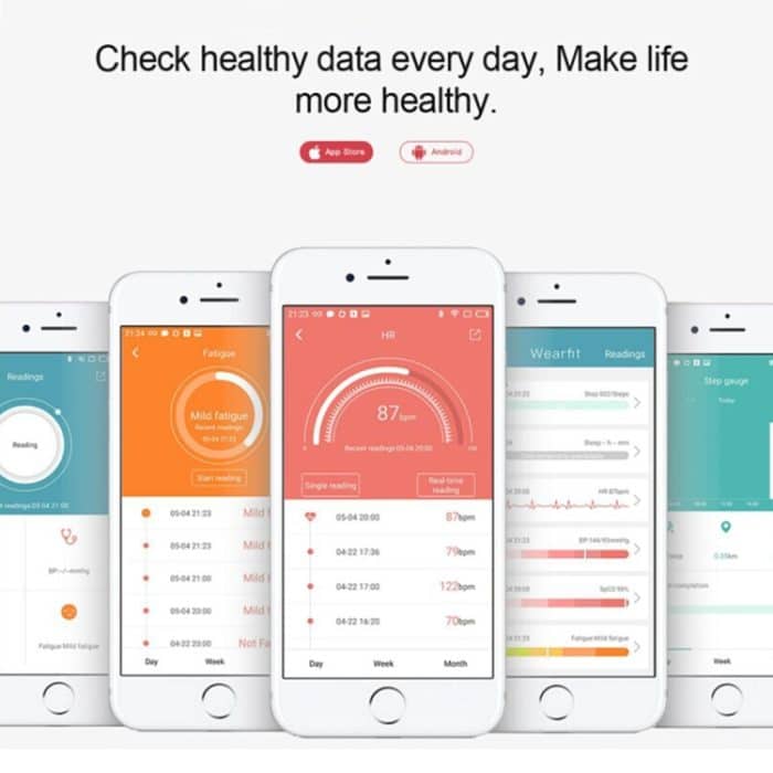 TLW B1 Plus Fitness-Tracker, 0,96 Zoll Farbbildschirm, Bluetooth 4.0-Armband, Smart-Armband, IP67 wasserdicht, unterstützt Sportmodus/Herzfrequenzüberwachung/Schlafüberwachung/Informationserinnerung, B1 Black, B1 Blue, B1 Red – Bild 8