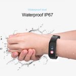 TLW B1 Plus Fitness-Tracker, 0,96 Zoll Farbbildschirm, Bluetooth 4.0-Armband, Smart-Armband, IP67 wasserdicht, unterstützt Sportmodus/Herzfrequenzüberwachung/Schlafüberwachung/Informationserinnerung, B1 Black, B1 Blue, B1 Red – Bild 9