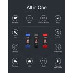 TLW B6 Fitness-Tracker, 0,96 Zoll TFT-Bildschirm, Armband, Smart-Armband, IP67 wasserdicht, unterstützt Sportmodus/kontinuierliche Herzfrequenzüberwachung/Schlafüberwachung/Informationserinnerung, B6 Black, B6 Blue, B6 Red – Bild 4