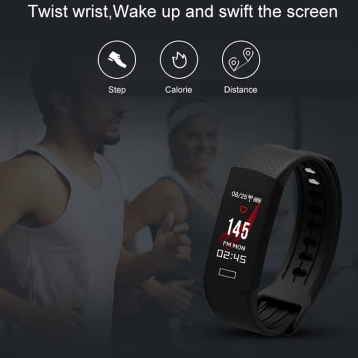 TLW B6 Fitness-Tracker, 0,96 Zoll TFT-Bildschirm, Armband, Smart-Armband, IP67 wasserdicht, unterstützt Sportmodus/kontinuierliche Herzfrequenzüberwachung/Schlafüberwachung/Informationserinnerung, B6 Black, B6 Blue, B6 Red – Bild 10