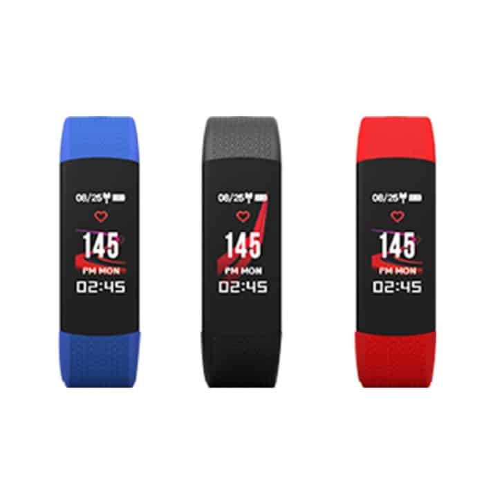 TLW B6 Fitness-Tracker, 0,96 Zoll TFT-Bildschirm, Armband, Smart-Armband, IP67 wasserdicht, unterstützt Sportmodus/kontinuierliche Herzfrequenzüberwachung/Schlafüberwachung/Informationserinnerung, B6 Black, B6 Blue, B6 Red – Bild 2