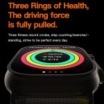 T800 Ultra 1,99 Zoll Silikonband Smartwatch unterstützt Herzfrequenz/EKG, Silicone Band – Bild 12