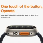 T800 Ultra 1,99 Zoll Silikonband Smartwatch unterstützt Herzfrequenz/EKG, Silicone Band – Bild 7