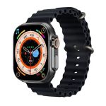 T800 Ultra 1,99 Zoll Ocean Silikonband Smartwatch unterstützt Herzfrequenz/EKG, Ocean Silicone Band (Black), Ocean Silicone Band (White), Ocean Silicone Band (Yellow)