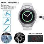 2 PCS ENKAY Hat-Prince für Samsung Gear S2 Smart Watch 0,2 mm 9H Oberflächenhärte 2,15 D Explosionsgeschützte Hartglas-Filmfolie – Bild 4