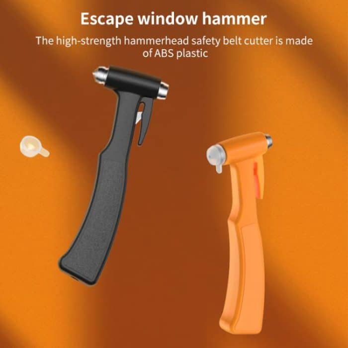 SHUNWEI SD-3502 Car Safety Hammer Emergency Window Breaker & Seat Belt Cutter – Bild 3