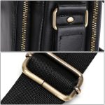 6028 Multifunktionale modische Umhängetasche aus genarbtem Leder, lässige Herren-Umhängetasche – Bild 11