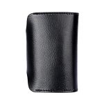 KB39 Einfache, modische Orgelkartentasche aus echtem Leder, Bonbonfarben-Kartenpaket – Bild 3