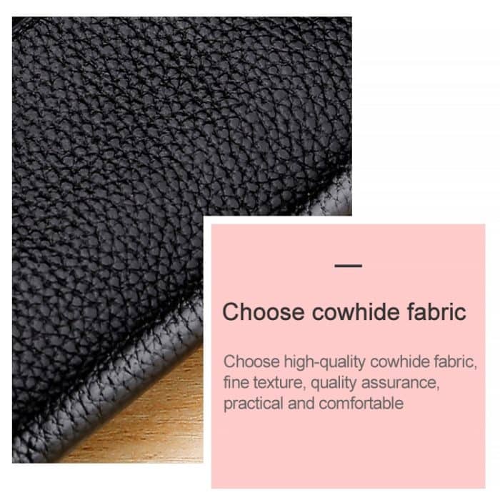 3591C Multifunktions-Geldbörse aus Leder mit Litschi-Textur und großem Fassungsvermögen – Bild 7