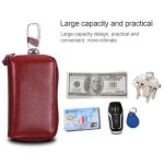 9101 Multifunktions-Taillen-hängende Öl-Wachs-Leder-Reißverschluss-Geldbörse Schlüsselhalter-Tasche – Bild 8