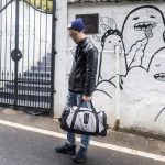 Ozuko 9005 Große Kapazität Oxford Outdoor Travel Single Shoulder Handtasche 21 Zoll – Bild 7