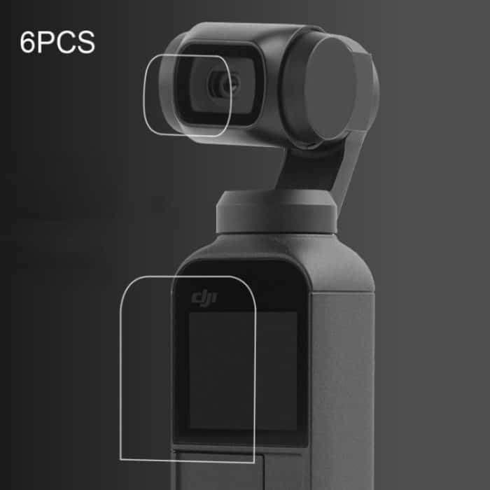 6 PCS HD Lens Protector + Bildschirm für DJI OSMO Pocket Gimbal – Bild 1