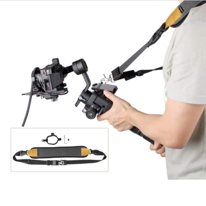 Sunnylife RO-Q9228 Handheld Gimbal Special Lanyard Schultergurt + Feste Ring-Aufhängeschnalle für DJI RONIN-SC – Bild 1