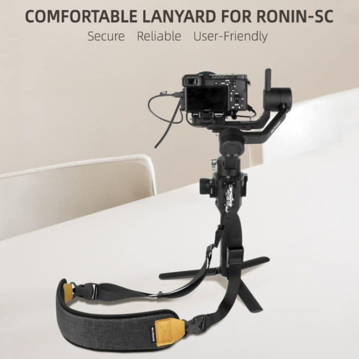 Sunnylife RO-Q9228 Handheld Gimbal Special Lanyard Schultergurt + Feste Ring-Aufhängeschnalle für DJI RONIN-SC – Bild 5