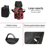 Für DJI FPV Combo Rucksack Aufbewahrungsbox Stoßfest verschleißfeste spritzwasserfeste Nylon Tuch Tasche Handtasche – Bild 6