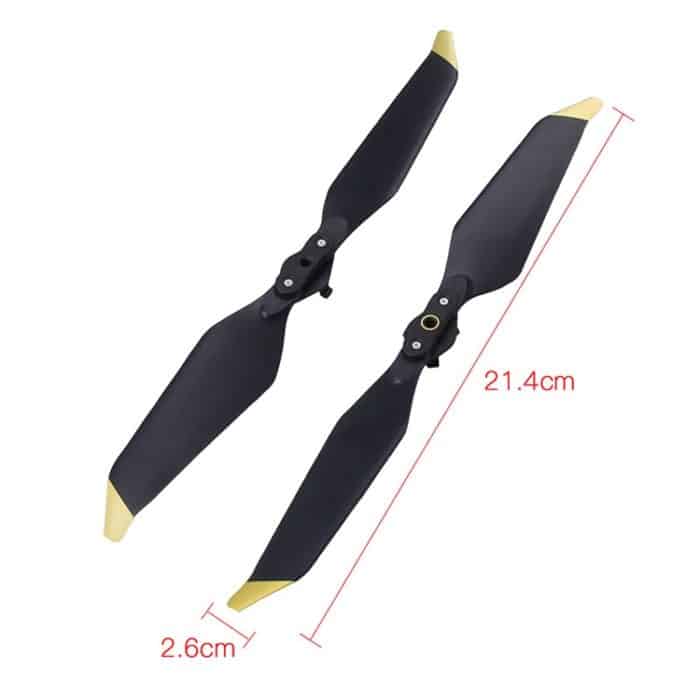 2 Paar 8331 Geräuschreduzierende Schnellspann-CW/CCW-Propeller für DJI Mavic Pro Platinum & Pro, For DJI Maivc Pro Gold, For DJI Maivc Pro Silver – Bild 4