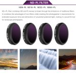 Sunnylife M2Z-FI288 ND8-PL + ND16-PL + ND32-PL + ND64-PL ND-PL Objektivfilter für DJI Mavic 2 Zoom – Bild 10