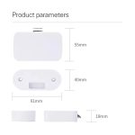 T1 Bluetooth + Tuya APP Smart Drawer Lock Unsichtbares Schloss, unterstützt das Entsperren der Fernbedienung – Bild 2