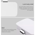 T1 Bluetooth + Tuya APP Smart Drawer Lock Unsichtbares Schloss, unterstützt das Entsperren der Fernbedienung – Bild 3