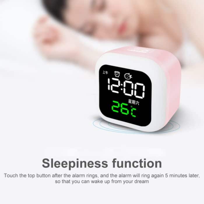 USB-Home Smart Clock mit Nachtlicht- und Speicherfunktion & LED-Anzeige – Bild 3