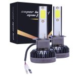 2 PCS H1 DC9-36V / 36W / 3000K / 6000LM IP68 Auto / Motorrad Mini COB LED-Scheinwerferlampen / Nebelscheinwerfer, H1 – Bild 5
