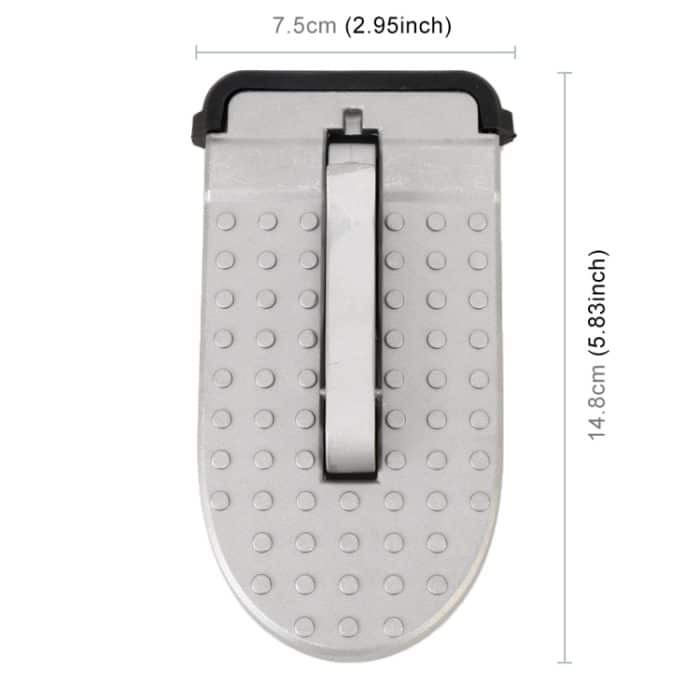 Multifunktionale Autotürschwellen-Pedalpolster, Pedals Pads (Black), Pedals Pads (Silver) – Bild 4