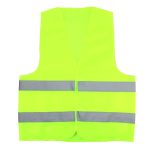 XL Reflektierende fluoreszierende Weste, Sicherheitstuch, Fahrschule, Bau, Verkehrssicherheit, Warnung, Arbeitstuch (fluoreszierendes Grün)