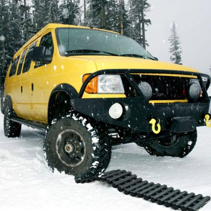 Hochdichte Silikonauto-Notfallrettung Caterpillar-Kettenschiene für Schlammsand-Schneefalle – Bild 7