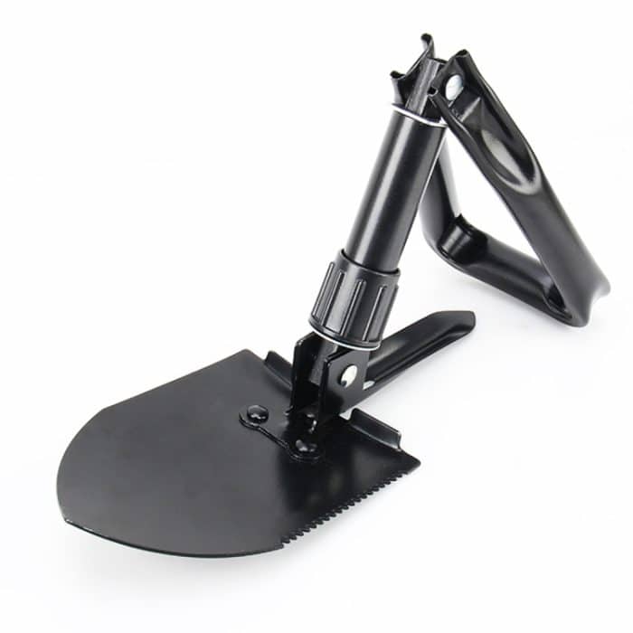 Auto Multifunktions-Einsatzfahrzeug Metall Stahl Eis Schnee Schlamm Sand Schaufel Klappschaufel Auto Hochfester Schneeschaufel Eiskratzer – Bild 5