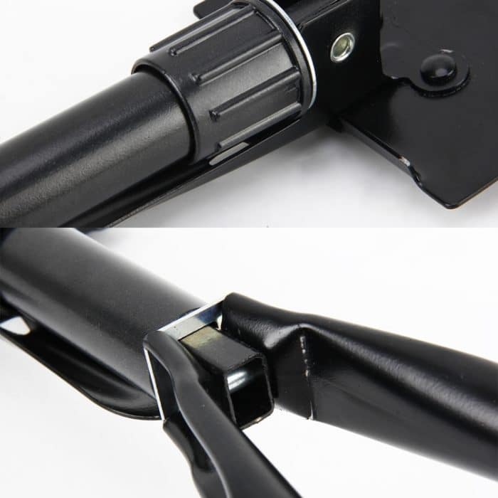 Auto Multifunktions-Einsatzfahrzeug Metall Stahl Eis Schnee Schlamm Sand Schaufel Klappschaufel Auto Hochfester Schneeschaufel Eiskratzer – Bild 7