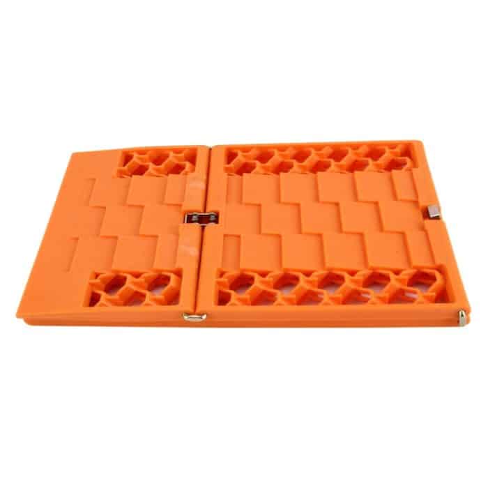 2 PCS Universal Auto Schneeketten Schlammreifen Traktionsmatte Radkette Rutschfeste Ketten Auto Winter Road Turnaround Tool Anti-Rutsch-Grip-Spuren – Bild 3