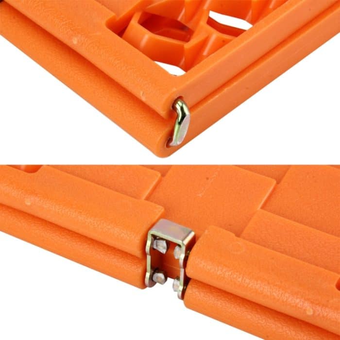 2 PCS Universal Auto Schneeketten Schlammreifen Traktionsmatte Radkette Rutschfeste Ketten Auto Winter Road Turnaround Tool Anti-Rutsch-Grip-Spuren – Bild 5