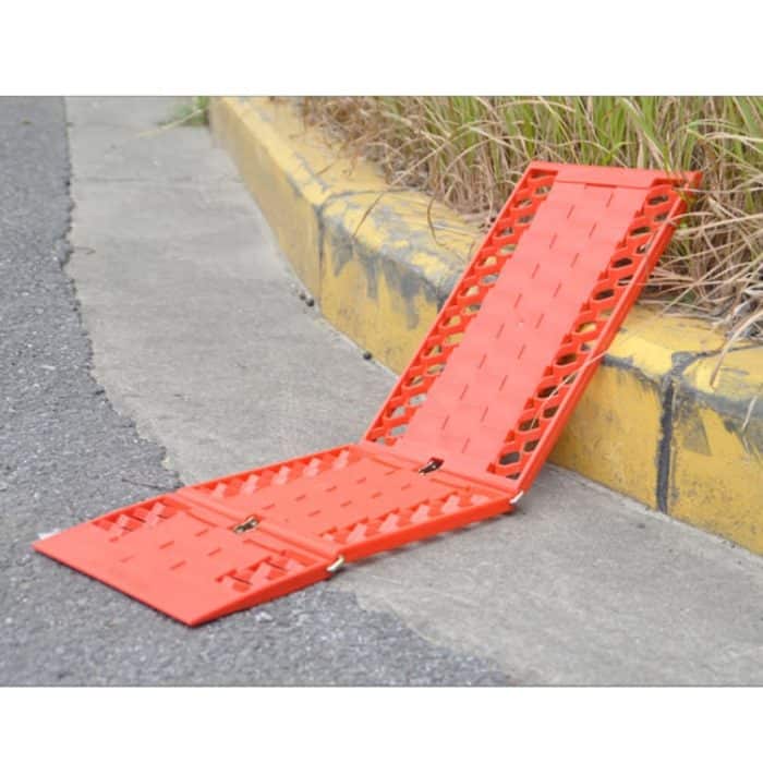 2 PCS Universal Auto Schneeketten Schlammreifen Traktionsmatte Radkette Rutschfeste Ketten Auto Winter Road Turnaround Tool Anti-Rutsch-Grip-Spuren – Bild 6