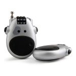 JASIT Tragbares Multifunktions-Passwort-Schloss für niedliche Kuh-Reisegepäck – Bild 2