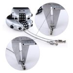 JASIT Tragbares Multifunktions-Passwort-Schloss für niedliche Kuh-Reisegepäck – Bild 7