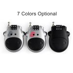 JASIT Tragbares Multifunktions-Passwort-Schloss für niedliche Kuh-Reisegepäck – Bild 8