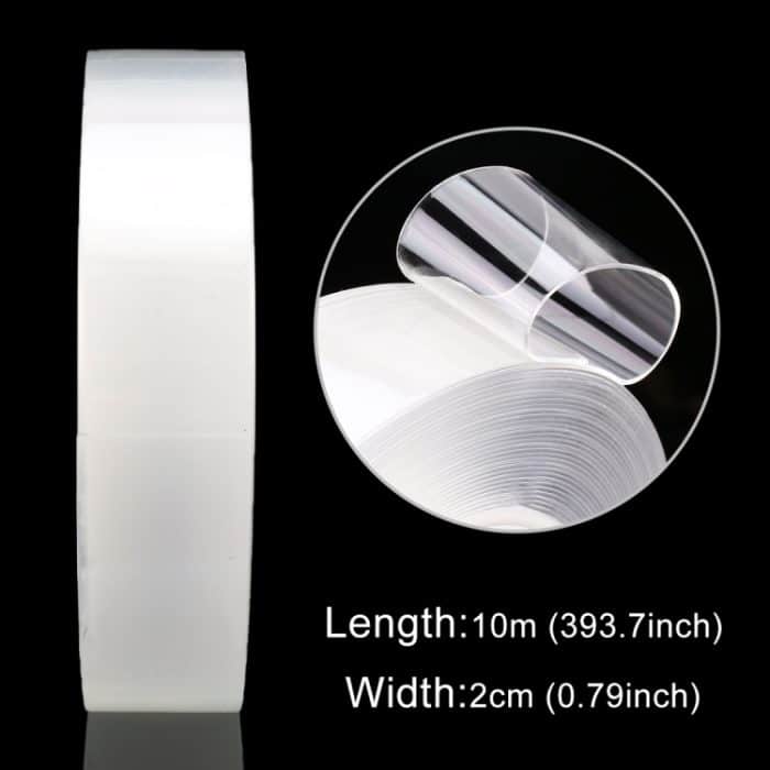 Acrylkautschuk Küche und Bad Wasserdicht Feuchtigkeitsbeständiges Klebeband Mehltau-Schutz Aufkleber Größe: 2 cm x 10 m – Bild 4