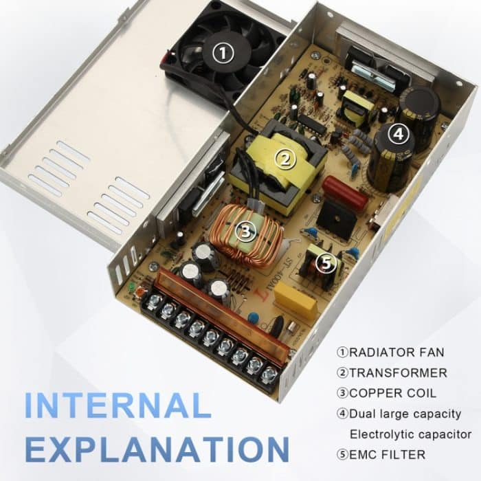 S-24W-12 24W AC 220V bis DC 12V 2A Auto geregelte Schaltnetzteil – Bild 5
