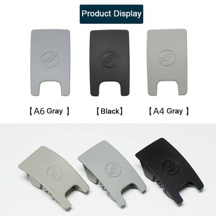 Auto-Kindersitz-Rücksitz-Isofix-Abdeckung für Audi A6 2013–2018, For Audi A6 2013-2018 (Black), For Audi A6 2013-2018(Grey) – Bild 2