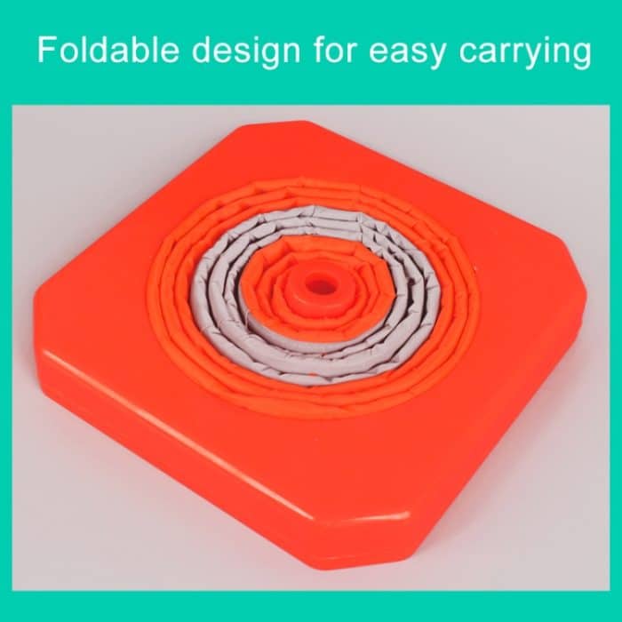 Verkehrssicherheitskegel mit Warnlichthöhe anheben: 70 cm – Bild 3