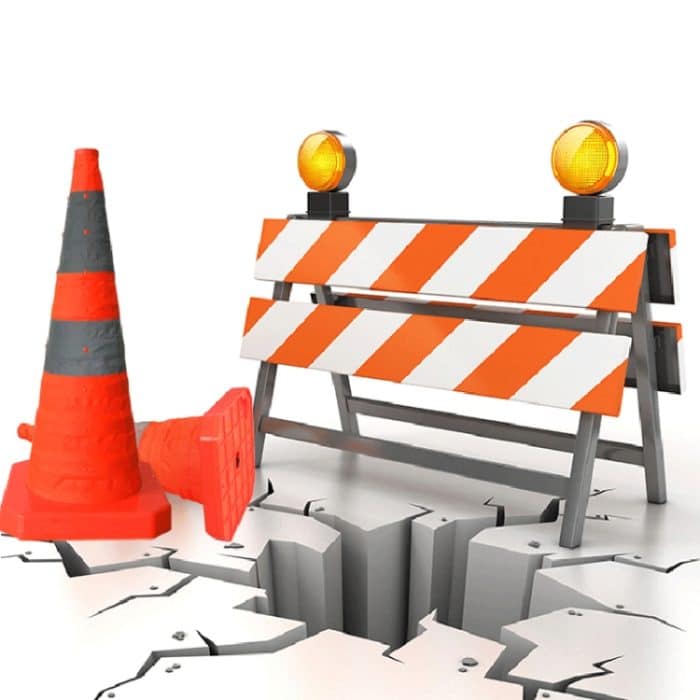 Verkehrssicherheitskegel mit Warnlichthöhe anheben: 70 cm – Bild 6