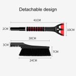 ST-3902 Auto Multifunktionale abnehmbare Schneeschaber Schneeschaufel, ST-3902 Black, ST-3902 Orange, ST-3902 Blue – Bild 3