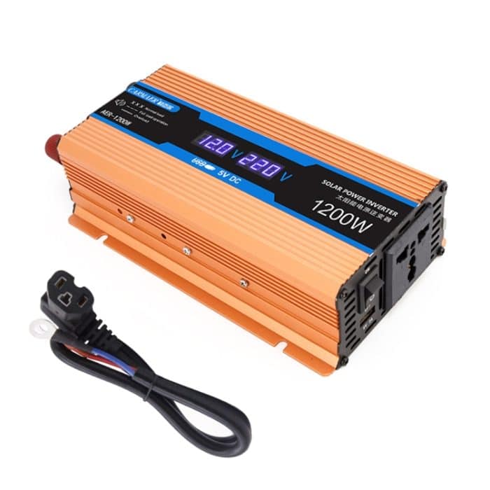 CRP4625.jpg Carmaer 60V bis 220V 1200W Auto Multifunktions-Doppel-Digital-Display-Inverter-Haushaltskraftwandler – Bild 1