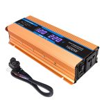 Carmaer 60V bis 220V 1600W Auto Multifunktions-Doppel Digital Display Inverter Haushalt Power Converter