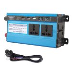 CARMERMAER 48V bis 220V 1200W Double Sockel Auto Doppel Digitalanzeige Wechselrichter Haushaltskraftwandler