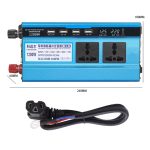 Carmaer 60V bis 220V 1200W Double Socket Car Double Digital Display Inverter Haushaltskraftwandler – Bild 2