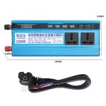 Carmaer 48V bis 220V 2200W Drei Sockel Auto doppelt digitales Display Inverter Haushaltskraftwandler – Bild 2