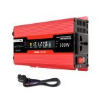 Carmaer Universal 48V bis 220V 500 Watt Auto LCD Display Inverter Haushaltskraftwandler